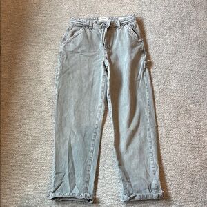Cotton On Gray Cargo Jeans Relaxed Fit